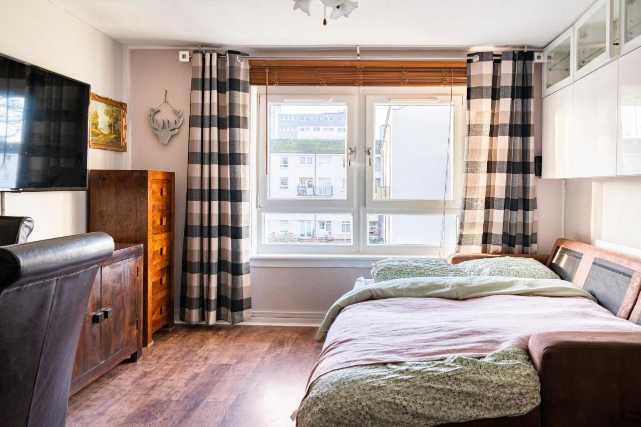 Lovely 1-Bedroom Property With Balcony In West End Glasgow Kültér fotó